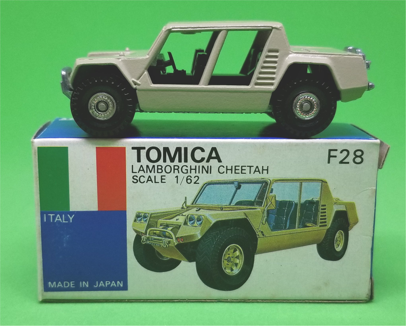 Illustration for article titled LaLD Running of the Bulls 2018: Tomica Lamborghini Cheetah
